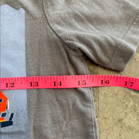 GAP Boys Short Sleeve T-Shirt, Gray with Outdoor Camper, Camping, Size M (8) - Picture 7 of 17
